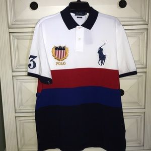 NWT Polo Ralph Lauren Collard Polo Large